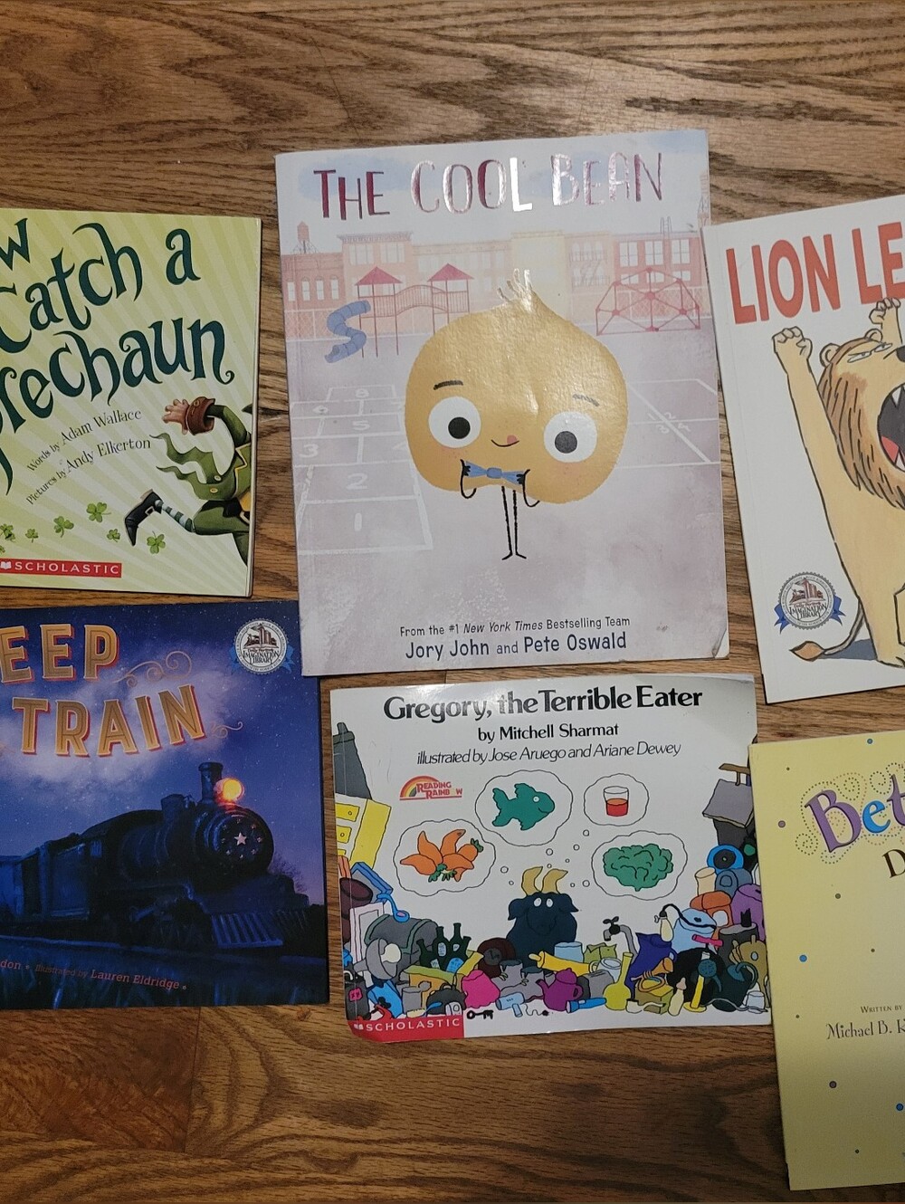 6 Kids Paperback Book Lot